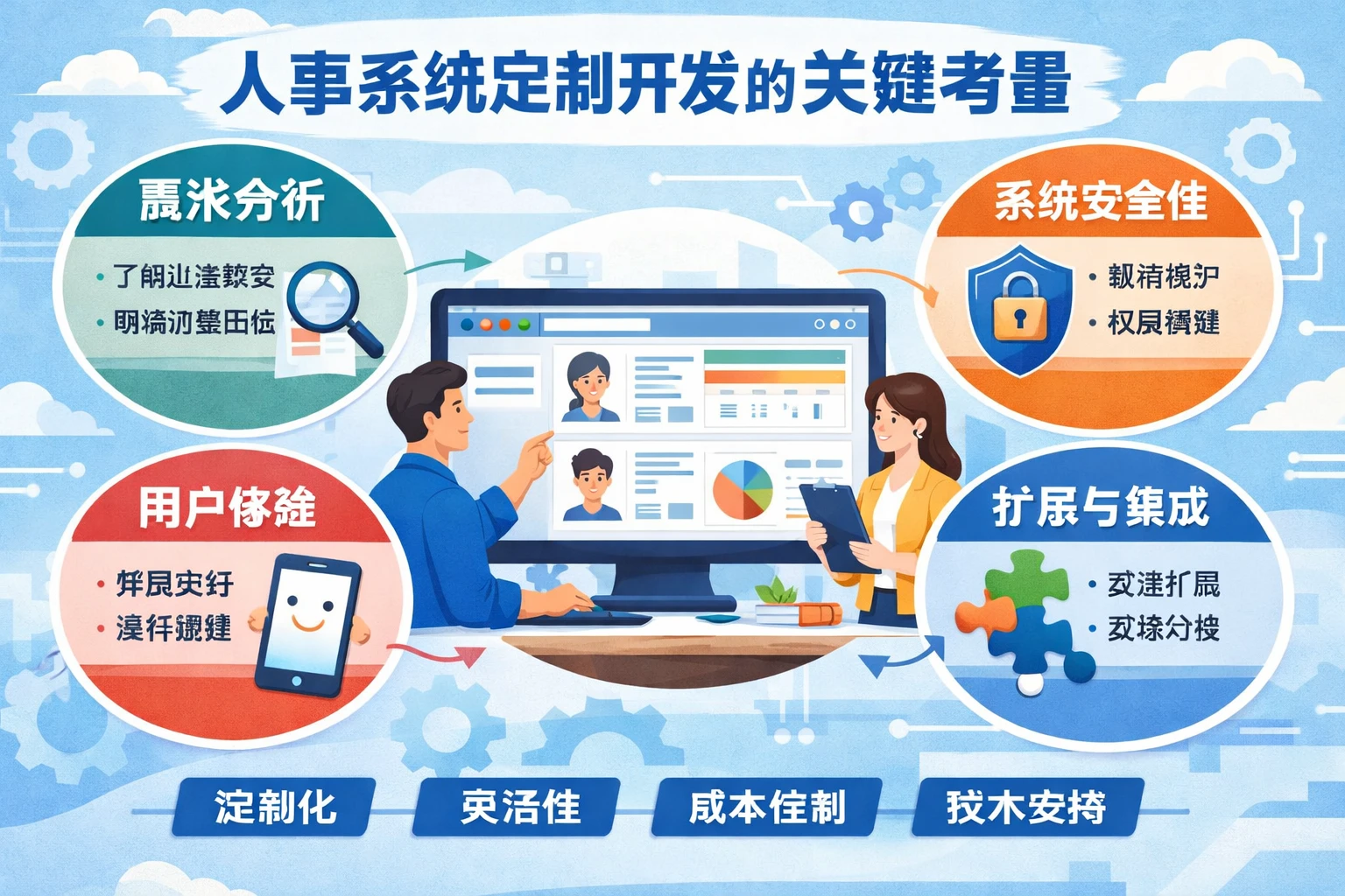 人事系统定制开发的关键考量