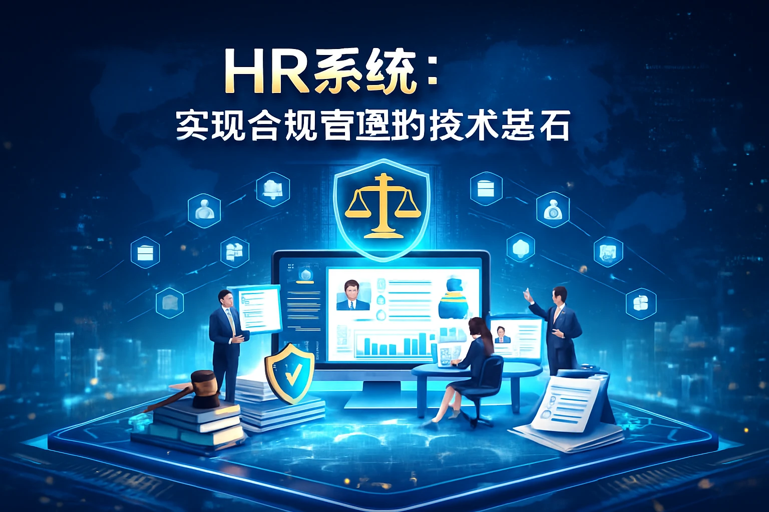 HR系统:实现合规管理的技术基石