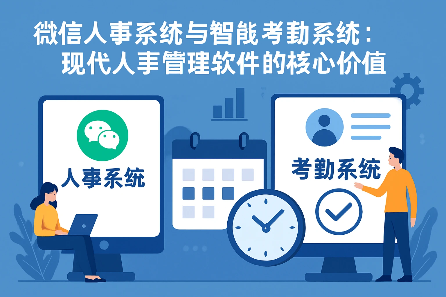 微信人事系统与智能考勤系统:现代人事管理软件的核心价值