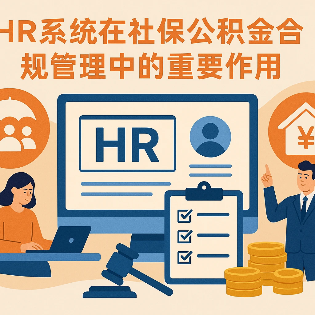 HR系统在社保公积金合规管理中的重要作用
