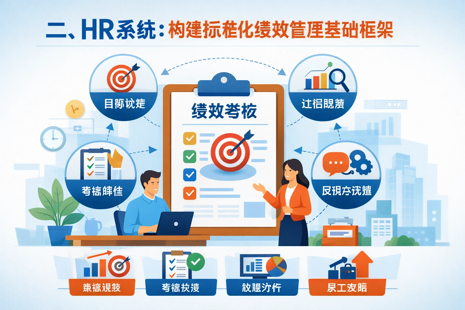 二、HR系统：构建标准化绩效管理基础框架