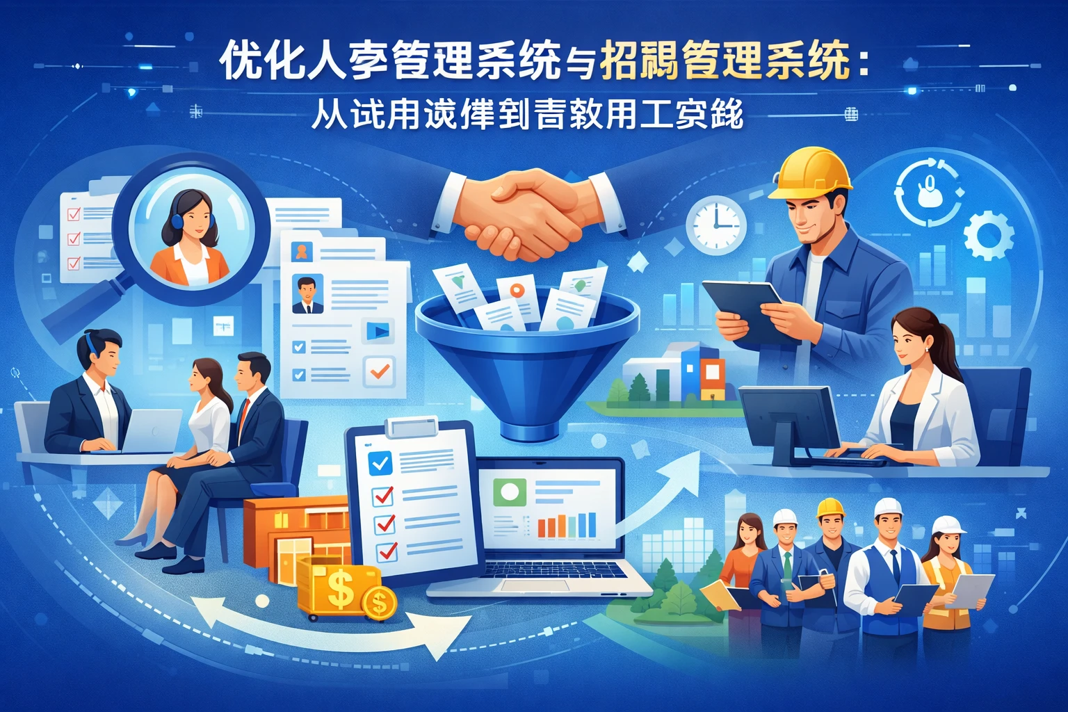 优化人事管理系统与招聘管理系统：从试用选择到高效用工实践