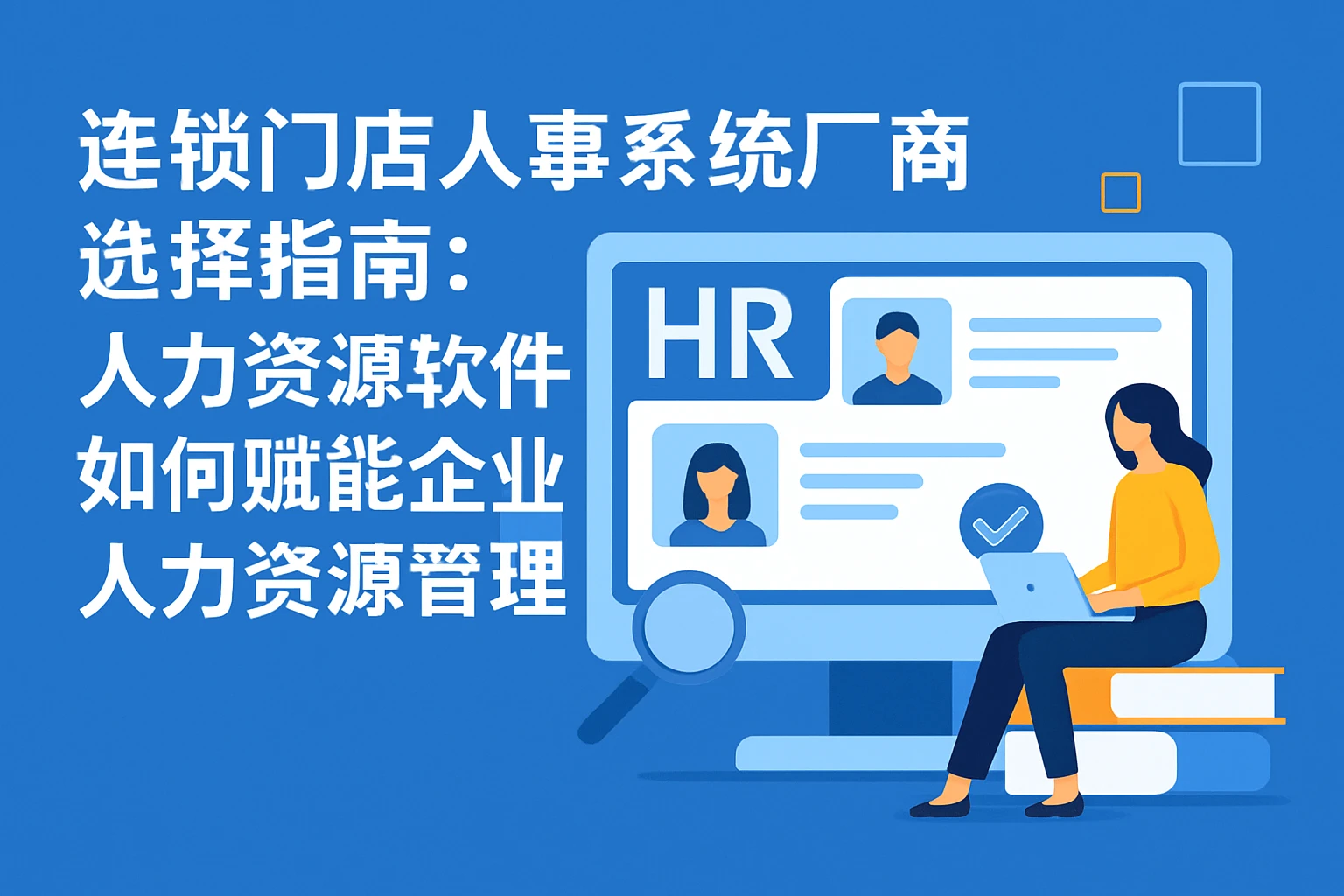 连锁门店人事系统厂商选择指南:人力资源软件如何赋能企业人力资源管理