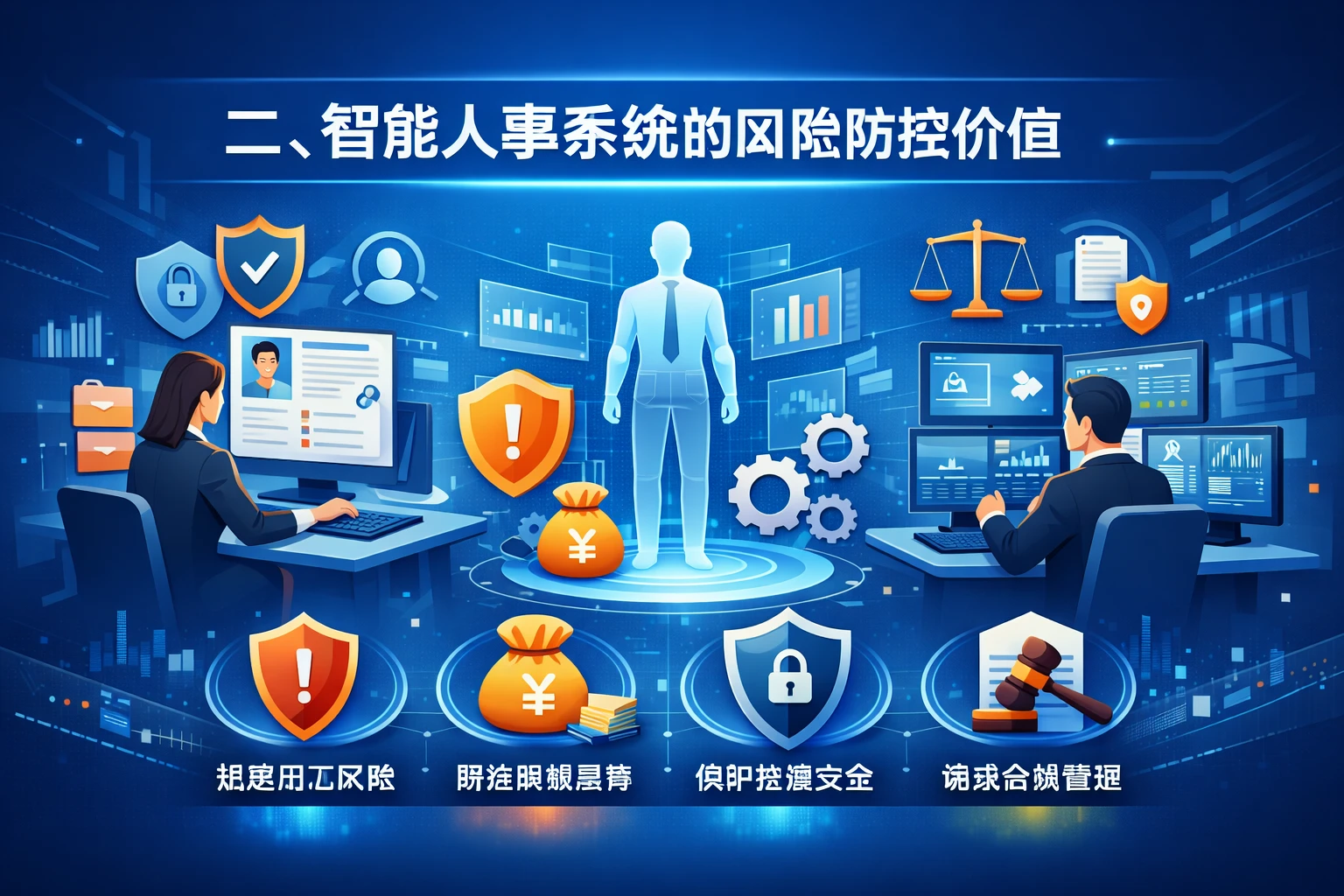二、智能人事系统的风险防控价值