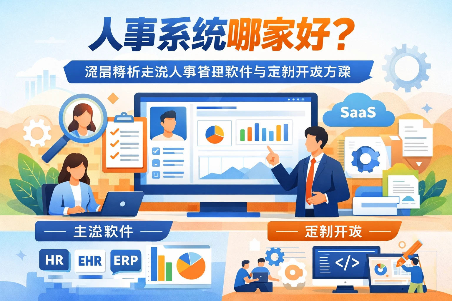 人事系统哪家好?深度解析主流人事管理软件与定制开发方案