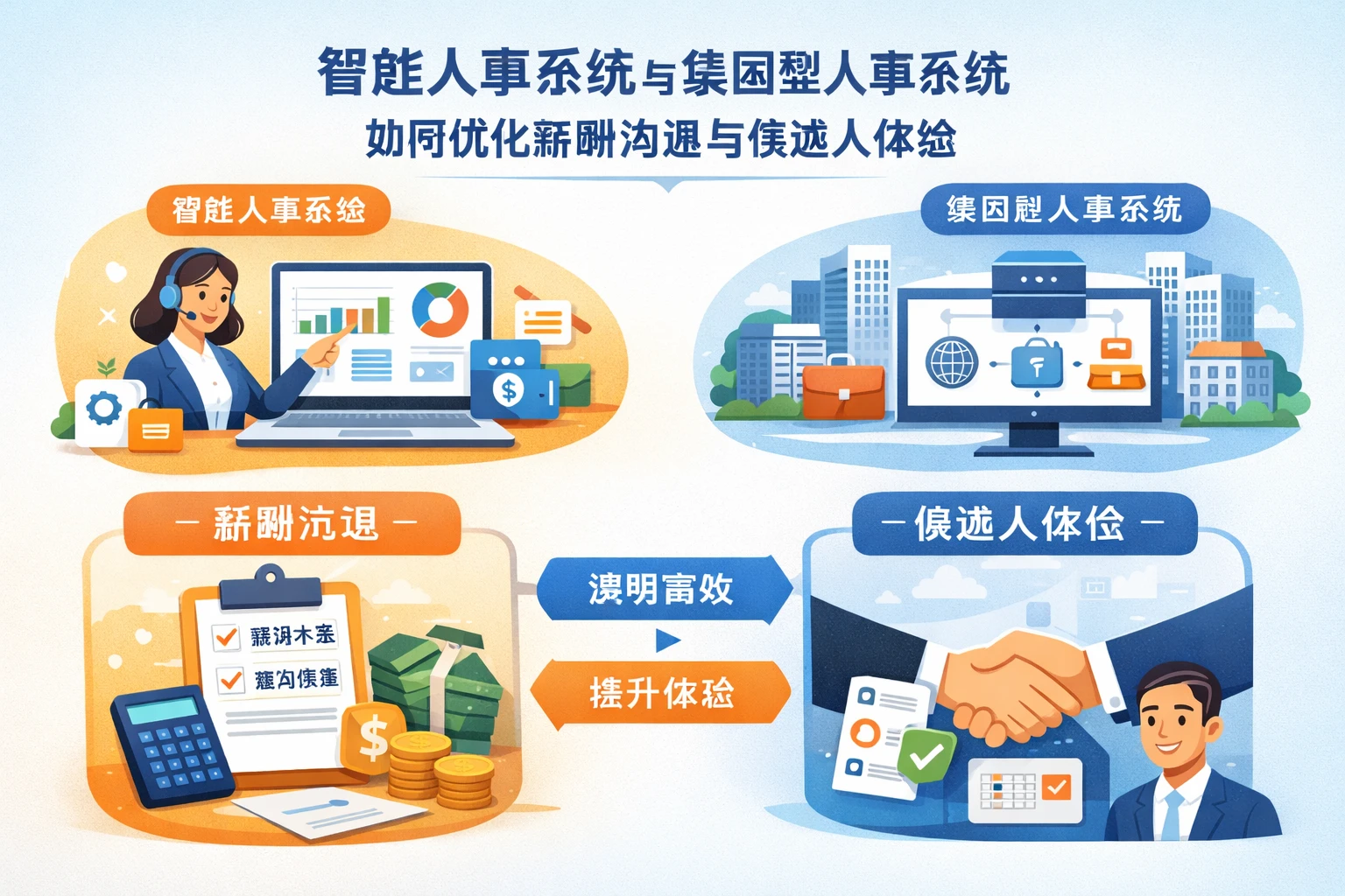 智能人事系统与集团型人事系统如何优化薪酬沟通与候选人体验