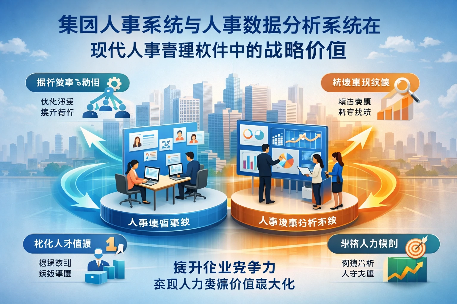 集团人事系统与人事数据分析系统在现代人事管理软件中的战略价值