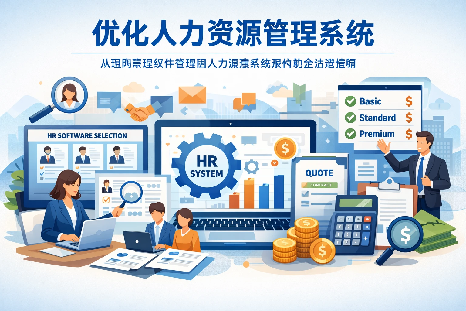 优化人力资源管理系统：从招聘管理软件选型到人力资源系统报价的全流程指南