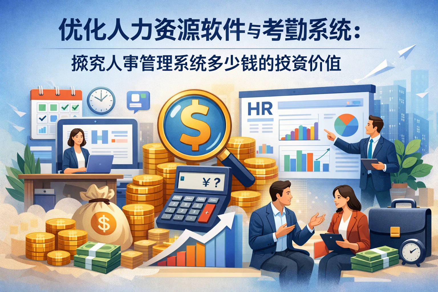 优化人力资源软件与考勤系统：探究人事管理系统多少钱的投资价值