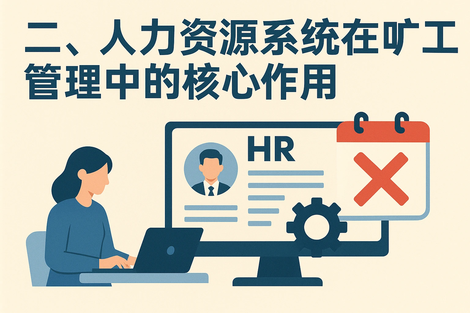 二、人力资源系统在旷工管理中的核心作用