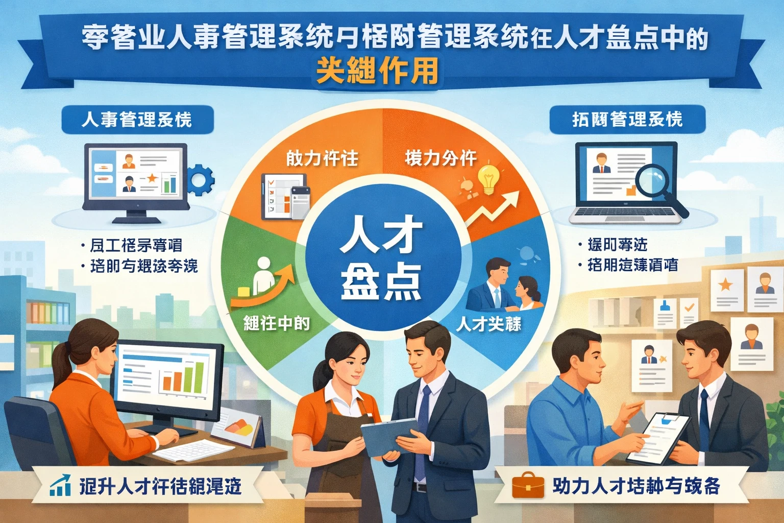 零售业人事管理系统与招聘管理系统在人才盘点中的关键作用