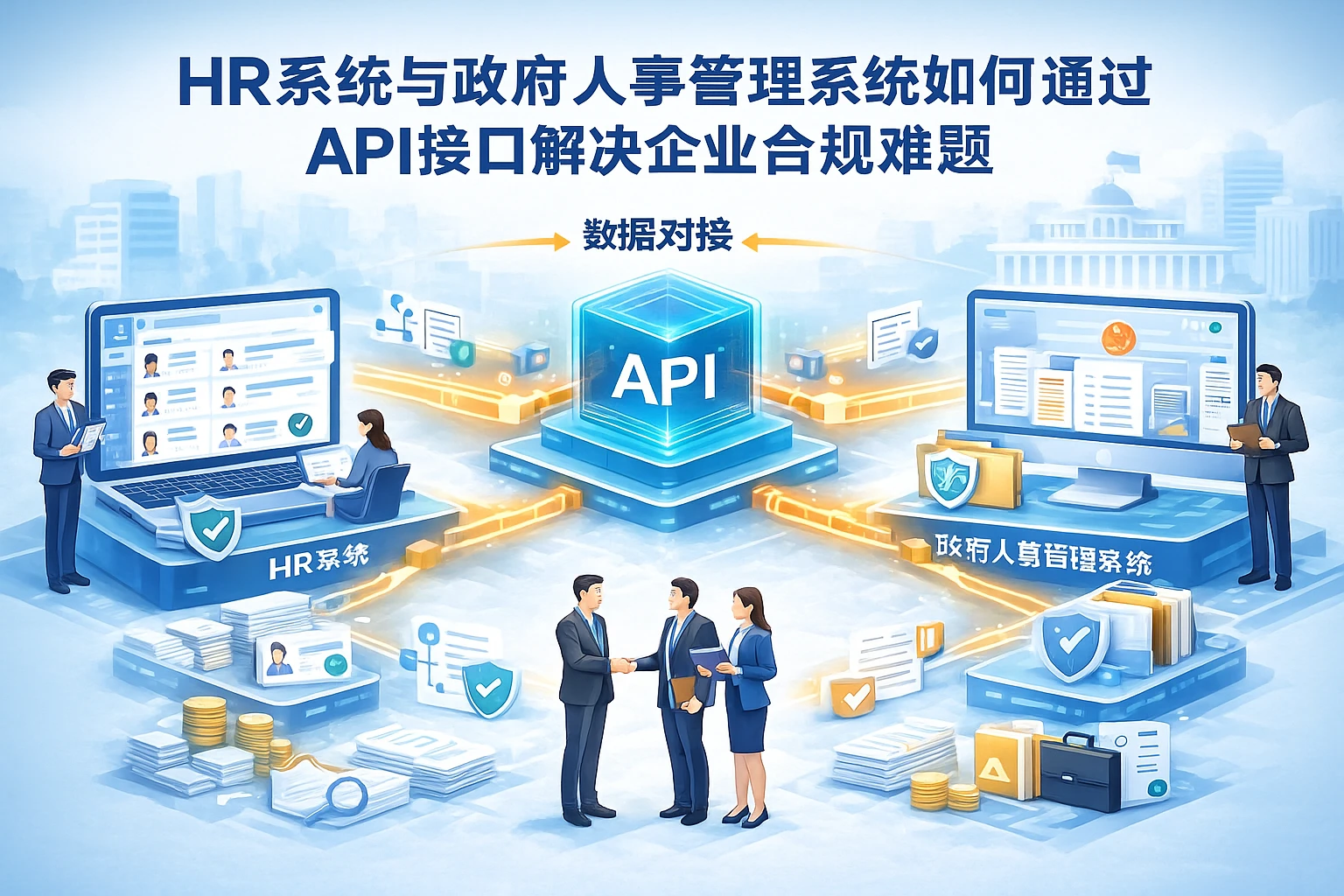 HR系统与政府人事管理系统如何通过API接口解决企业合规难题