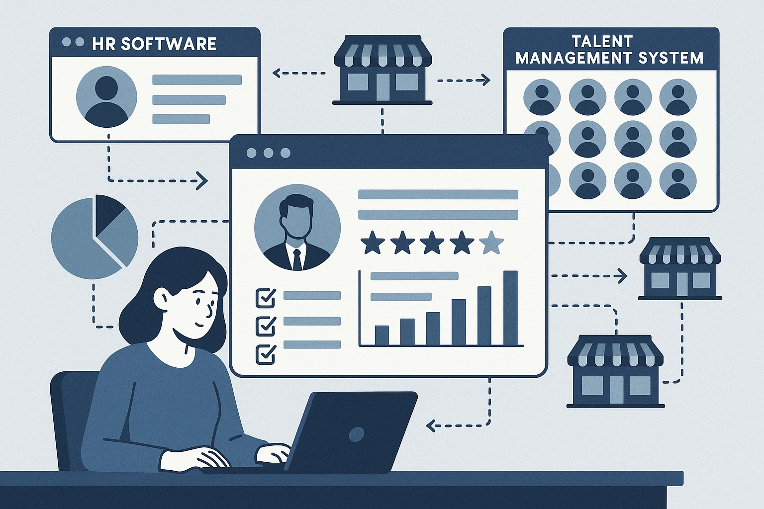 运用HR管理软件和人才库管理系统优化连锁门店人事系统中的绩效考核流程