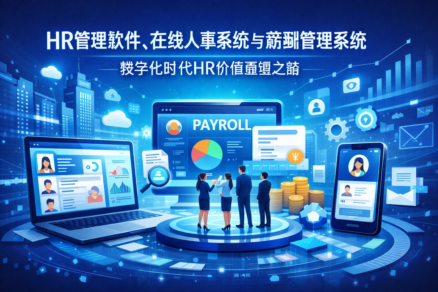 HR管理软件、在线人事系统与薪酬管理系统：数字化时代HR价值重塑之路
