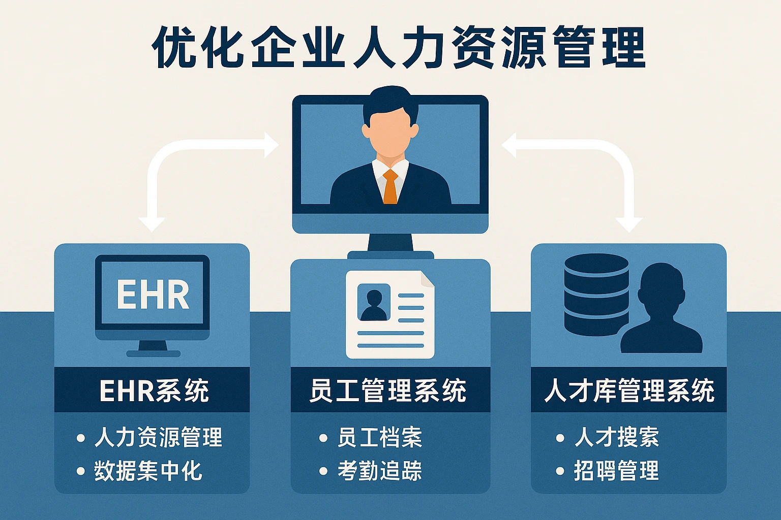 优化企业人力资源管理：ehr系统、员工管理系统与人才库管理系统的整合之道