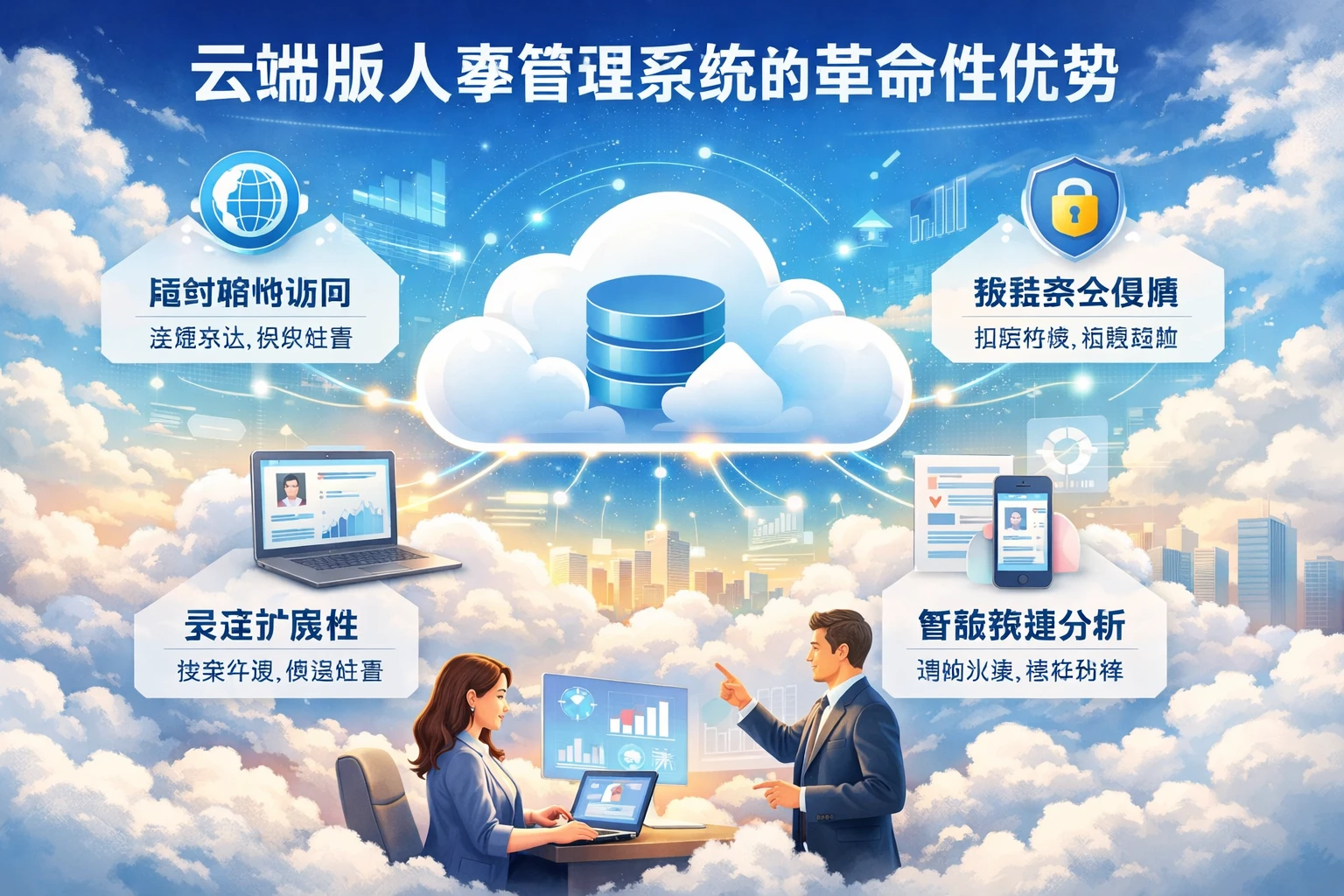 云端版人事管理系统的革命性优势