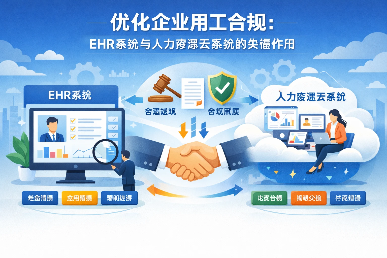 优化企业用工合规：EHR系统与人力资源云系统的关键作用