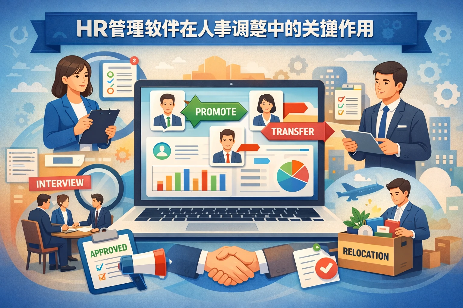 HR管理软件在人事调整中的关键作用