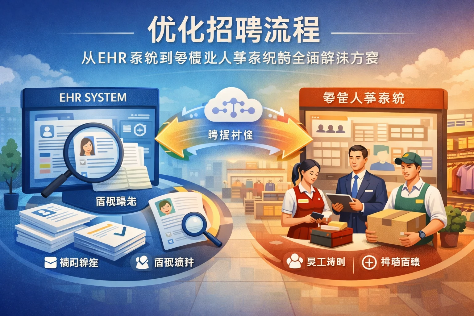 优化招聘流程：从EHR系统到零售业人事系统的全面解决方案