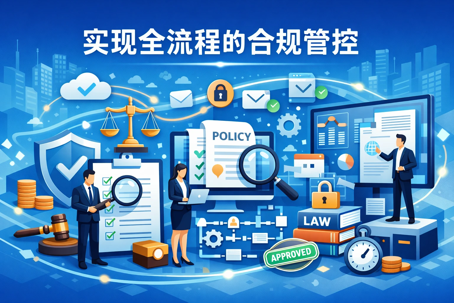实现全流程的合规管控
