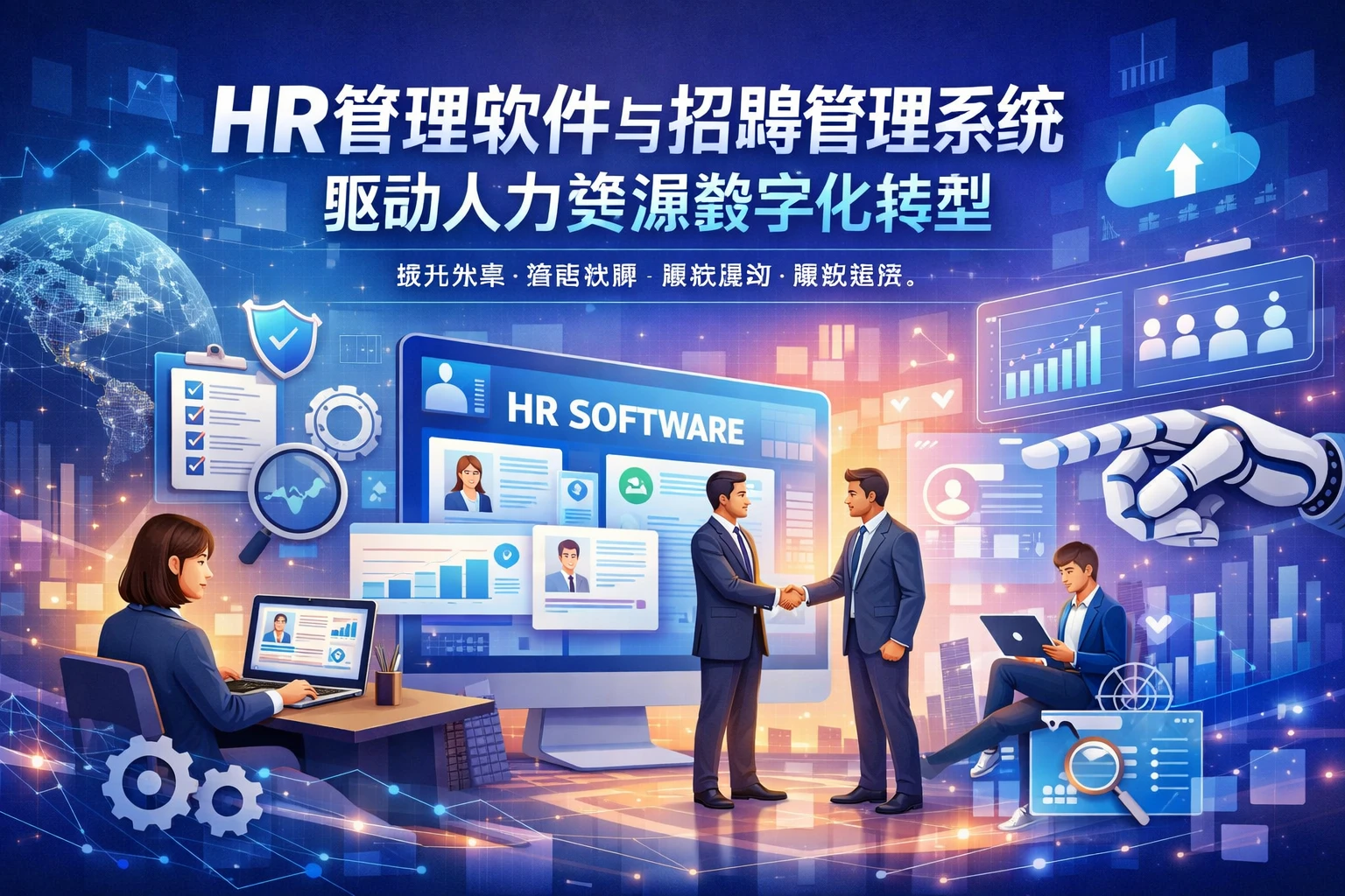HR管理软件与招聘管理系统驱动人力资源数字化转型