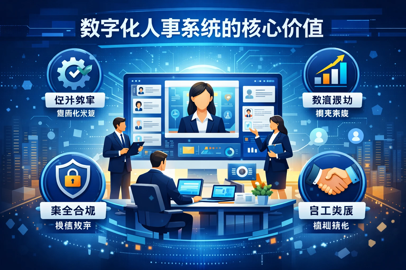 数字化人事系统的核心价值