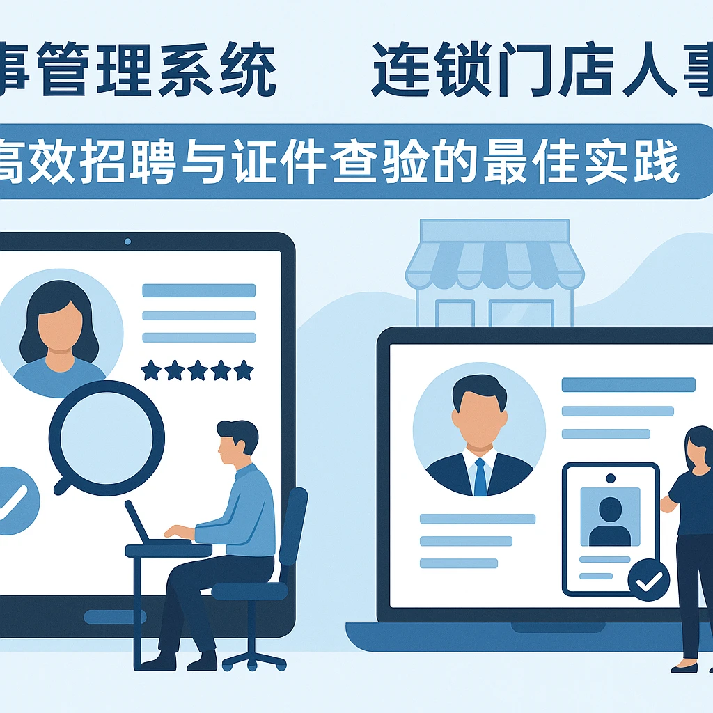 人事管理系统与连锁门店人事系统：高效招聘与证件查验的最佳实践