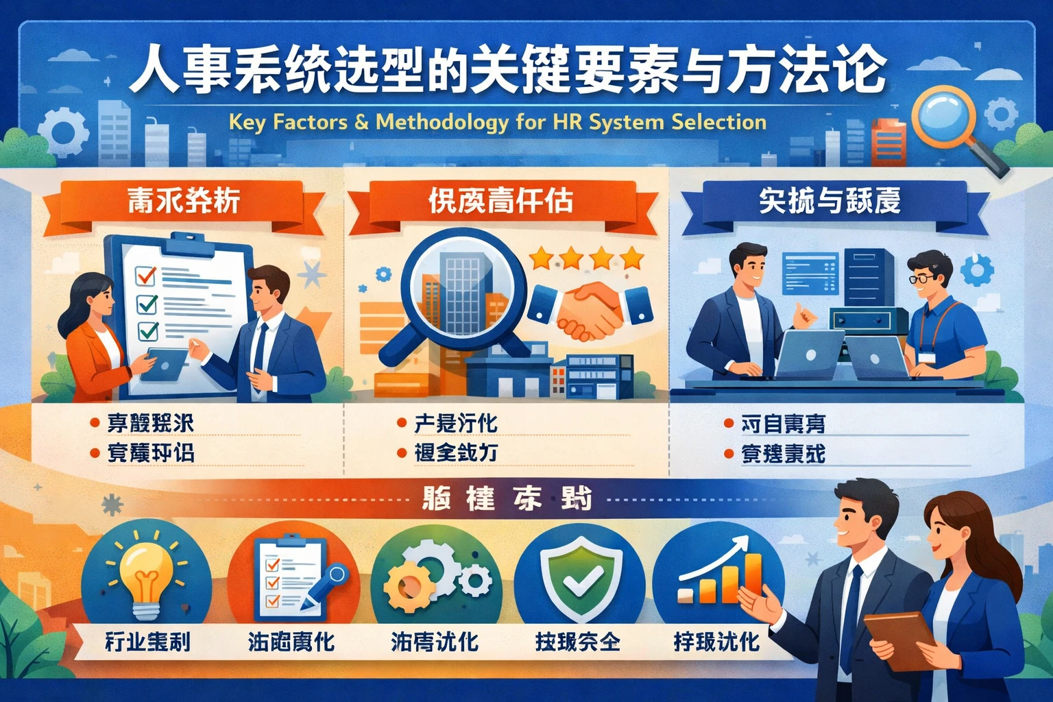 人事系统选型的关键要素与方法论