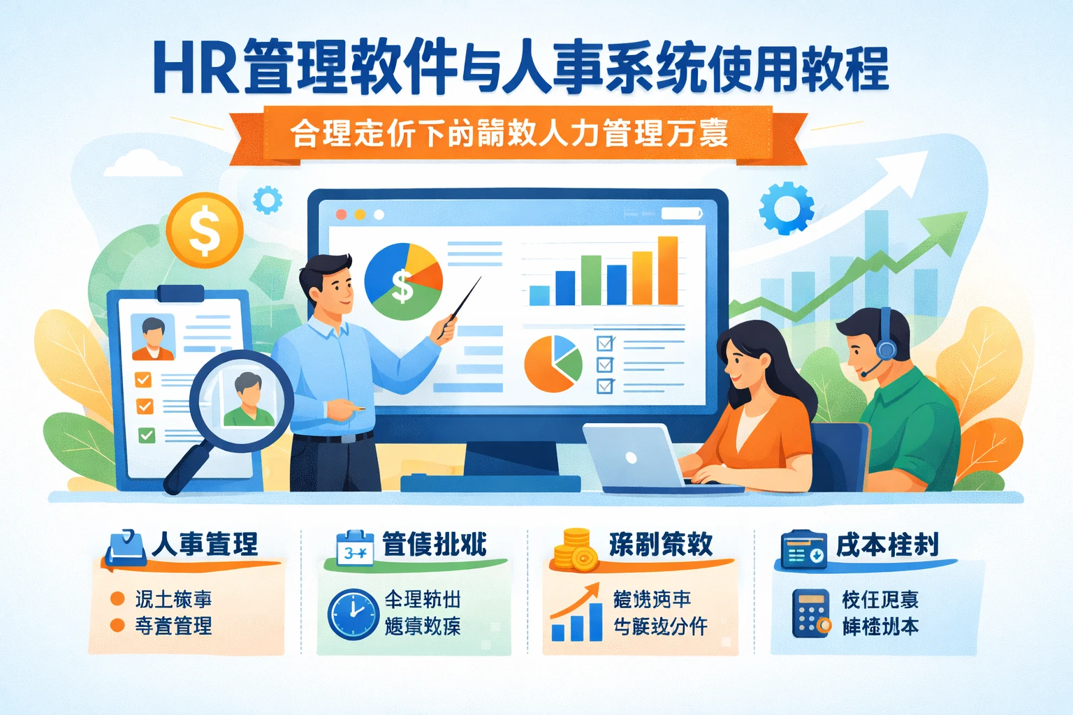 HR管理软件与人事系统使用教程：合理定价下的高效人力管理方案
