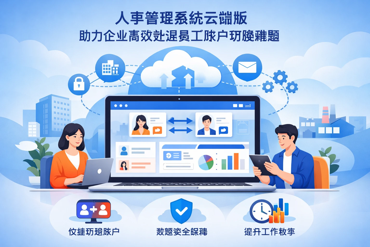 人事管理系统云端版助力企业高效处理员工账户切换难题