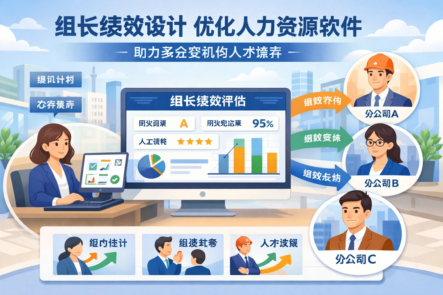 优化人力资源软件中的组长绩效设计，助力多分支机构人才培养