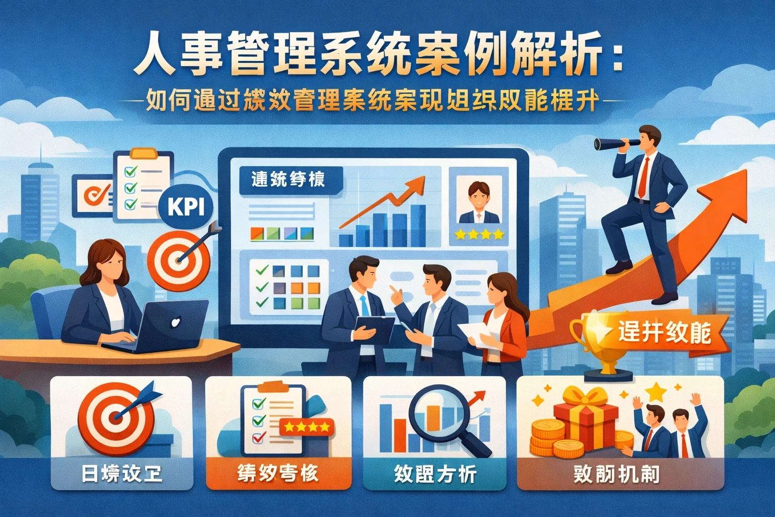 人事管理系统案例解析:如何通过绩效管理系统实现组织效能提升