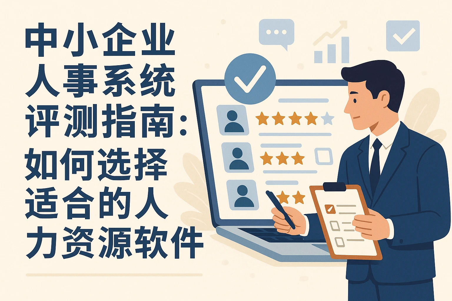 中小企业人事系统评测指南：如何选择适合的人力资源软件