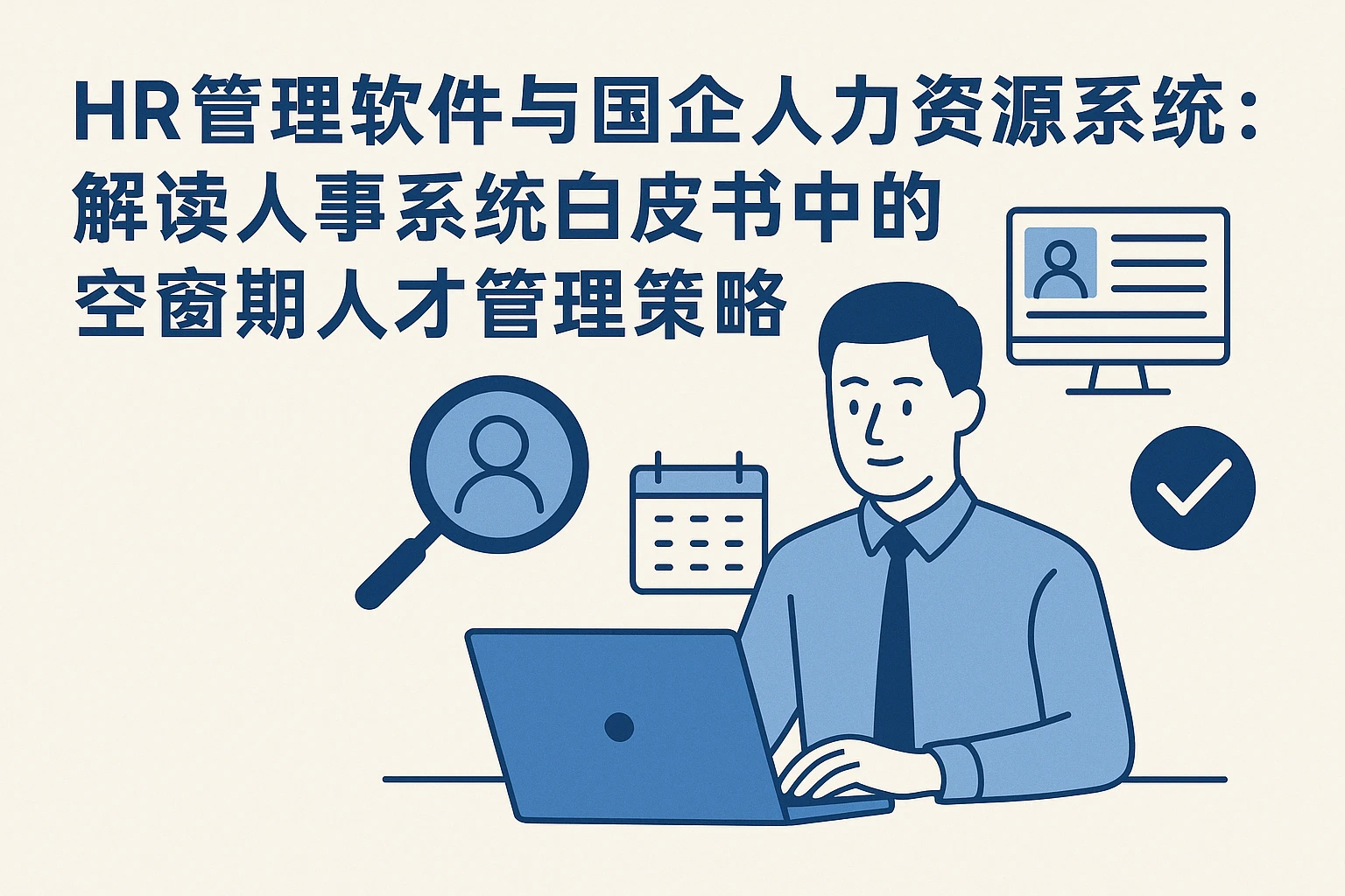 HR管理软件与国企人力资源系统：解读人事系统白皮书中的空窗期人才管理策略