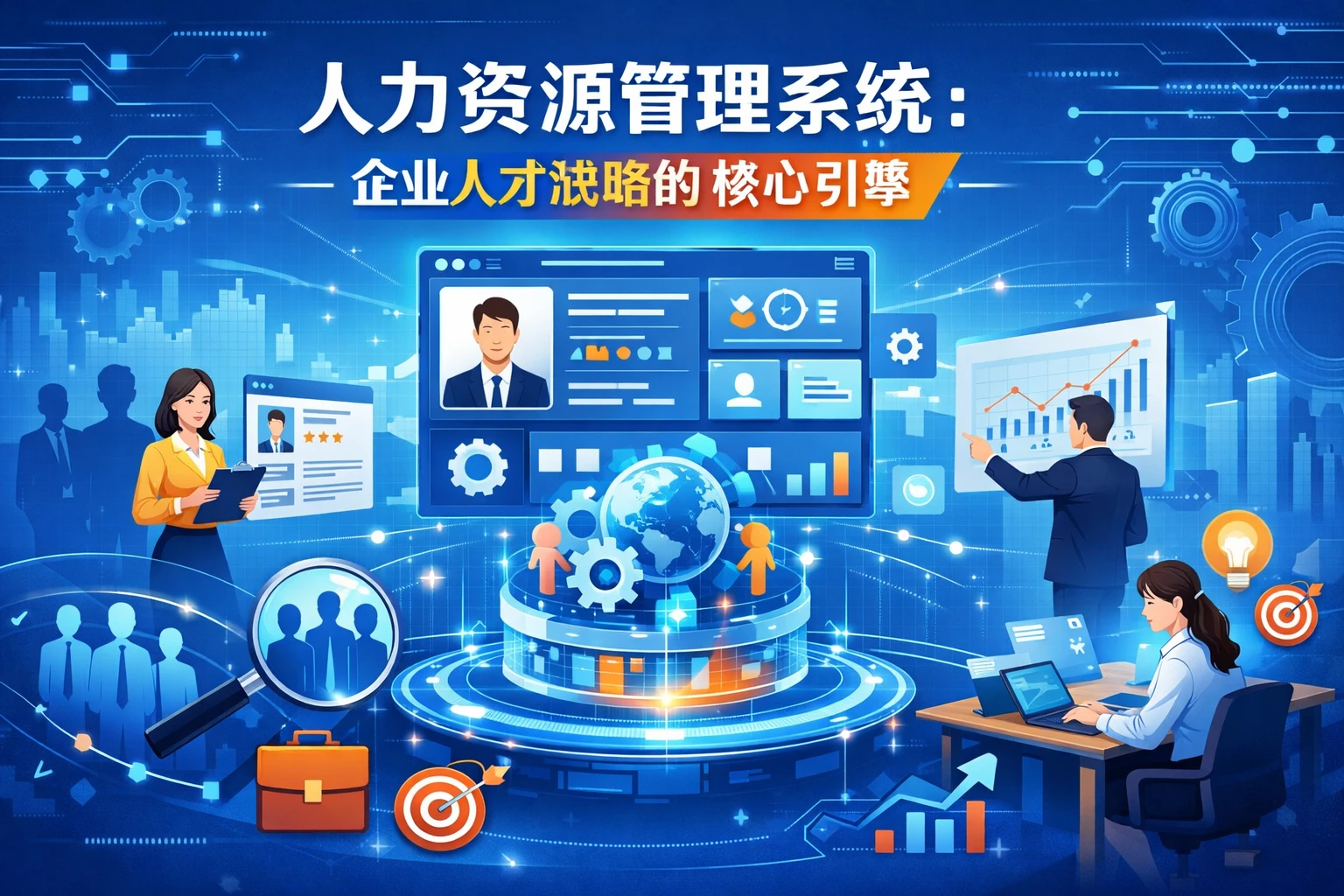 人力资源管理系统:企业人才战略的核心引擎