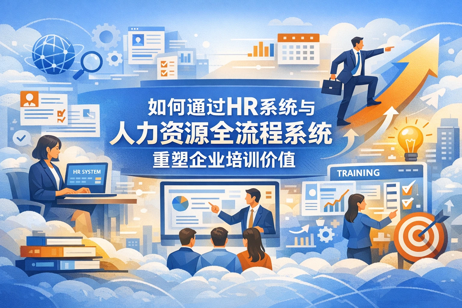 如何通过HR系统与人力资源全流程系统重塑企业培训价值