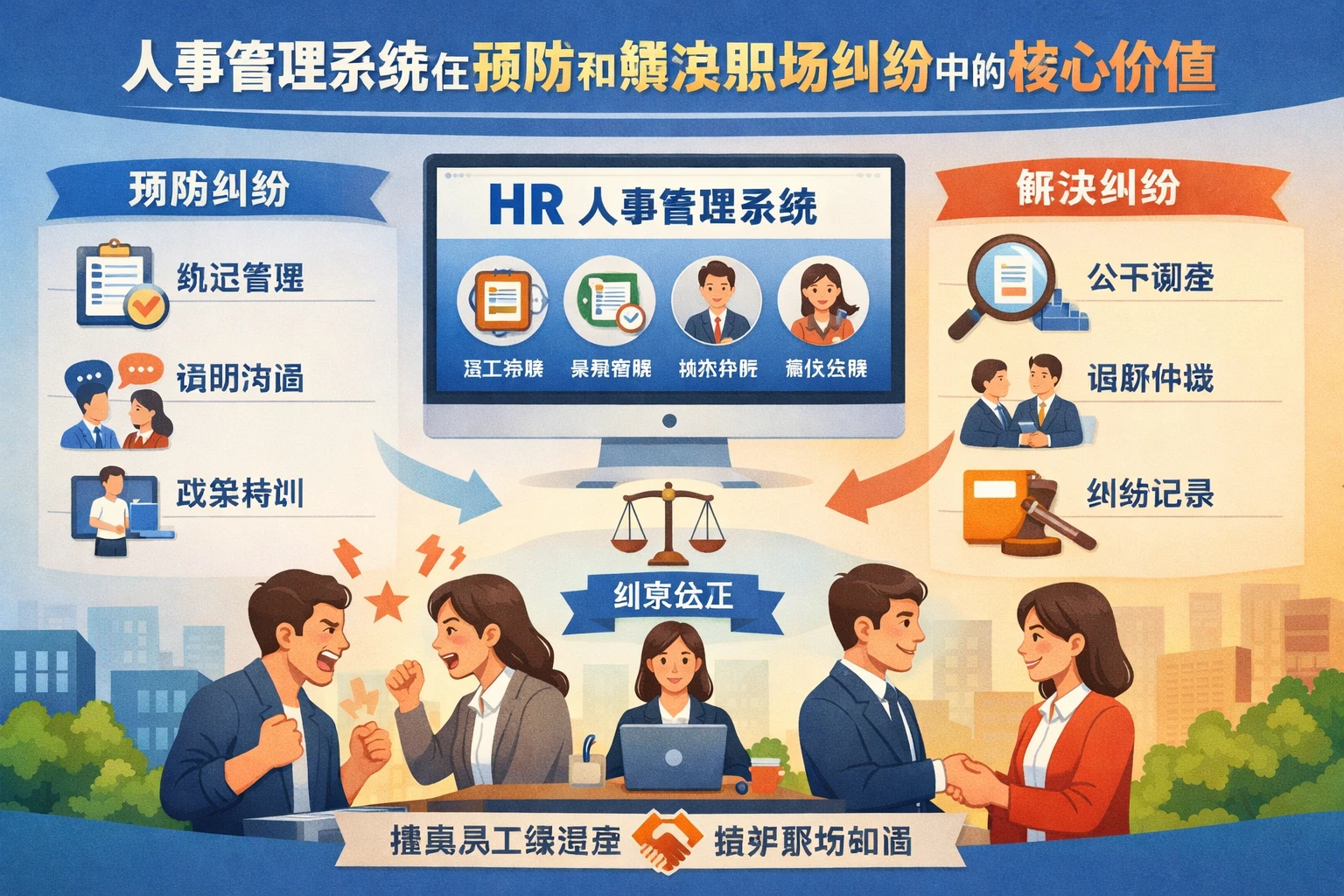 人事管理系统在预防和解决职场纠纷中的核心价值