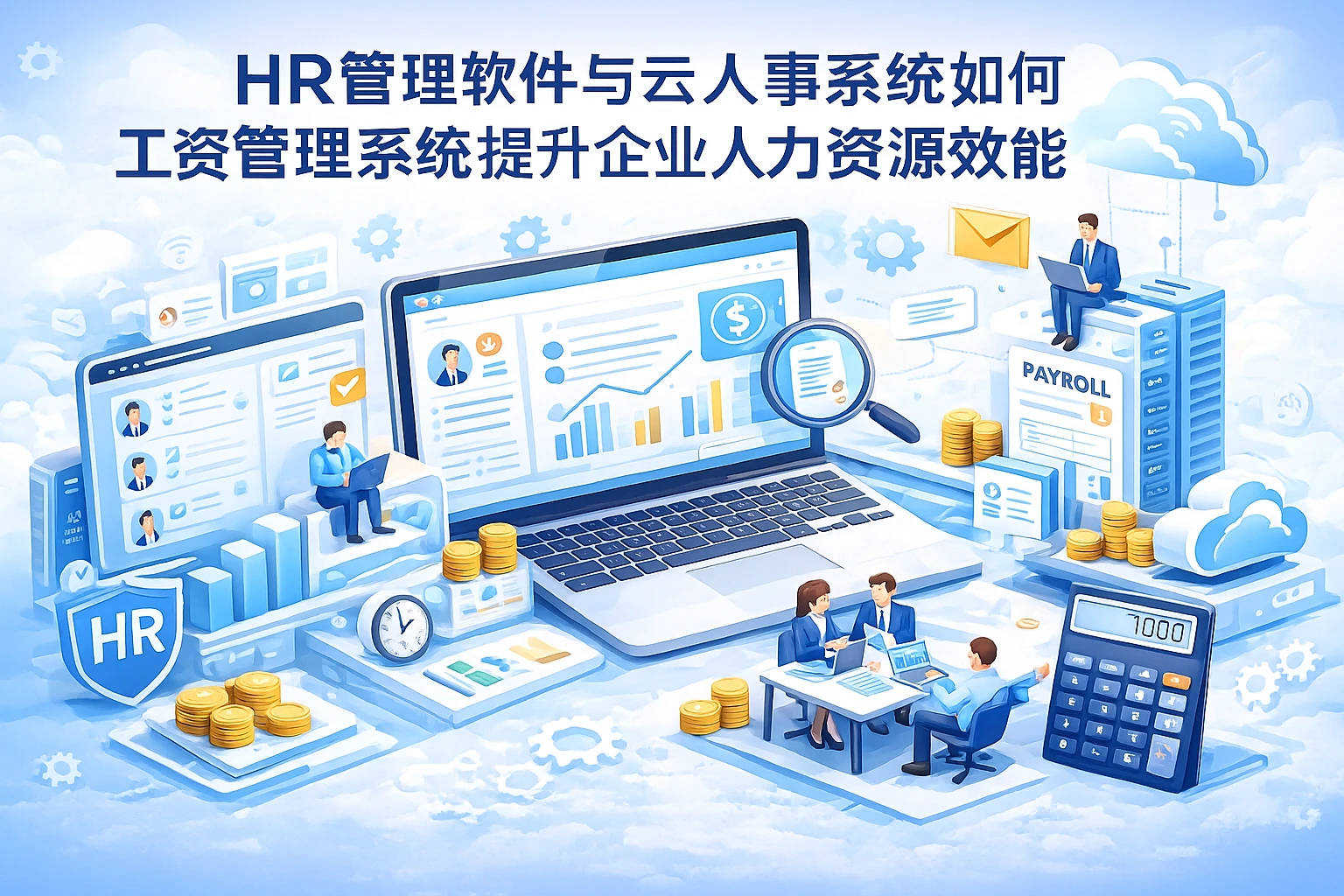 HR管理软件与云人事系统如何通过工资管理系统提升企业人力资源效能