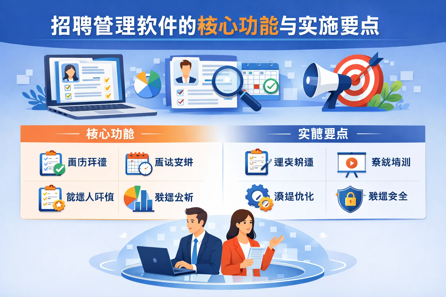 招聘管理软件的核心功能与实施要点
