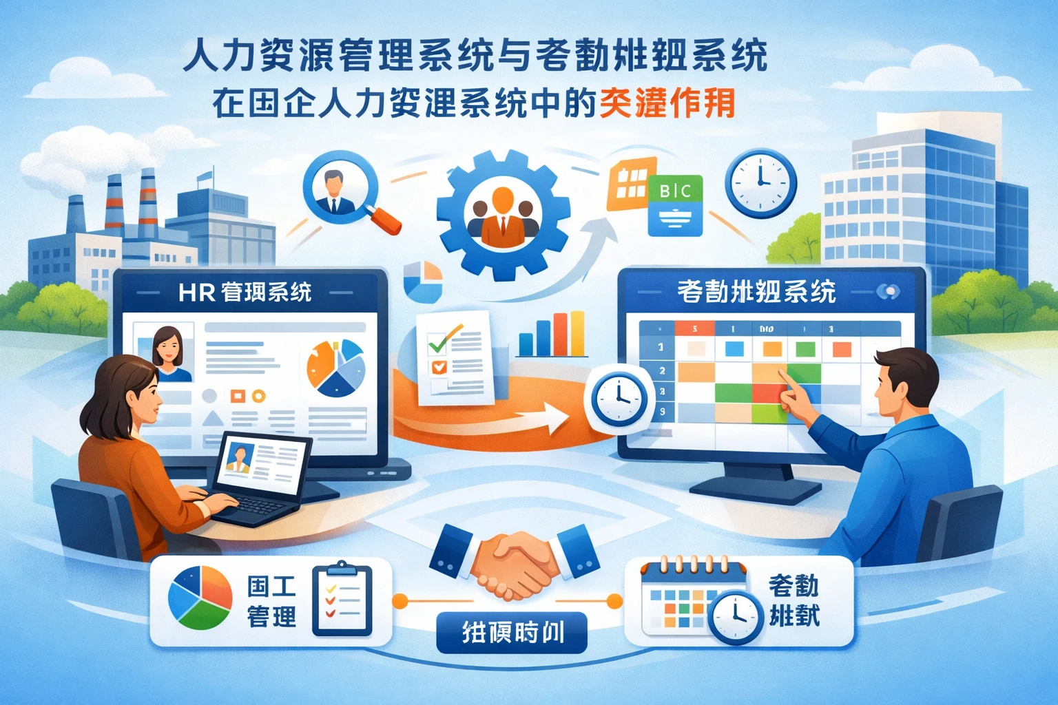 人力资源管理系统与考勤排班系统在国企人力资源系统中的关键作用