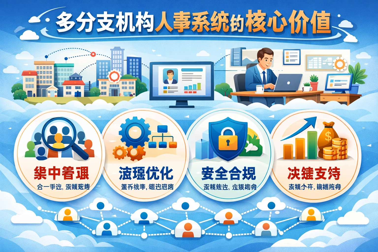 多分支机构人事系统的核心价值