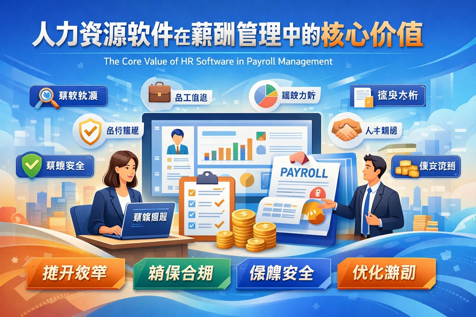 人力资源软件在薪酬管理中的核心价值