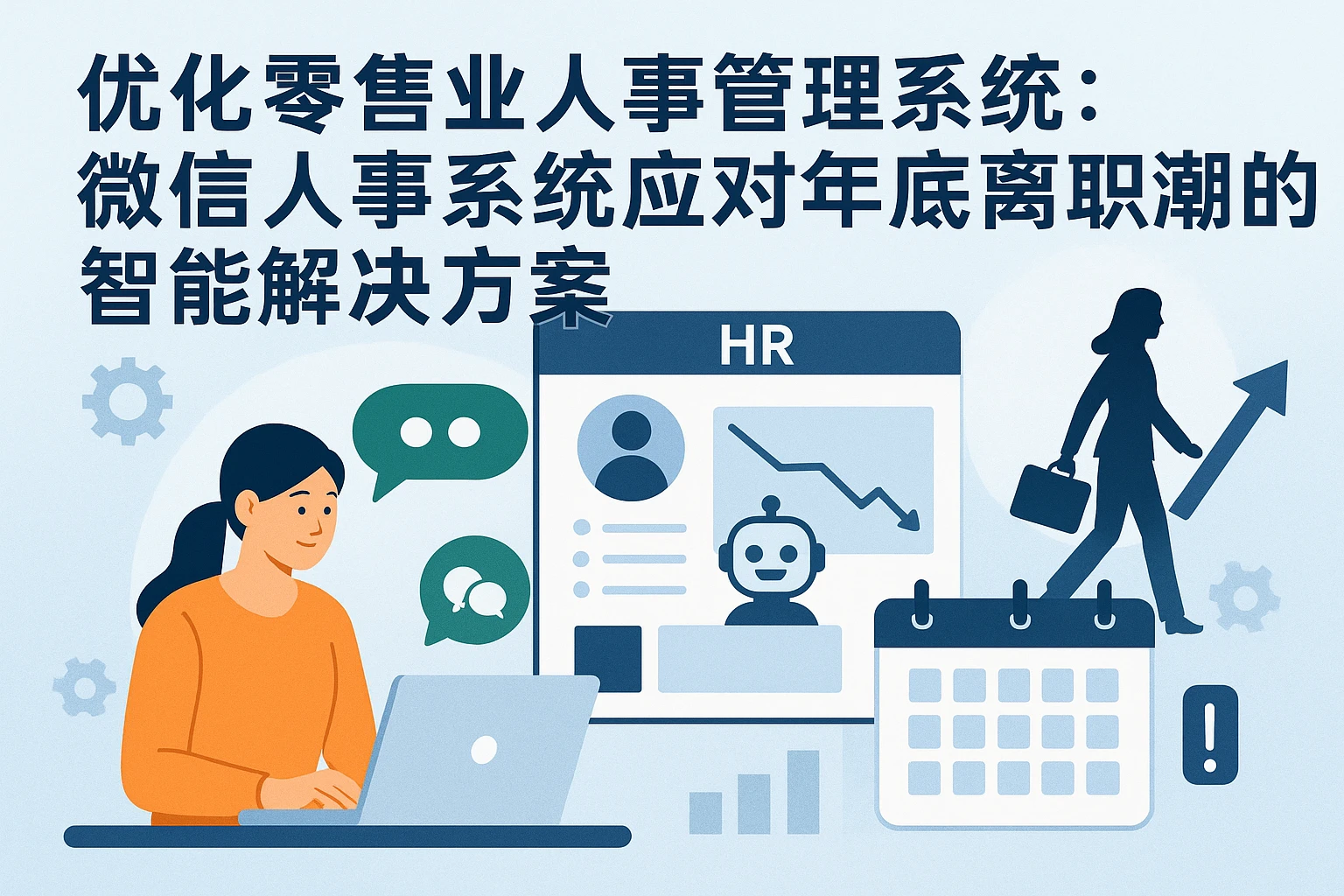 优化零售业人事管理系统:微信人事系统应对年底离职潮的智能解决方案