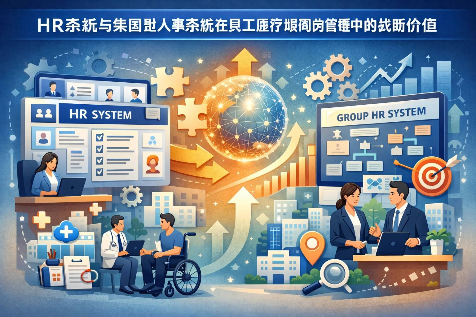 HR系统与集团型人事系统在员工医疗期调岗管理中的战略价值