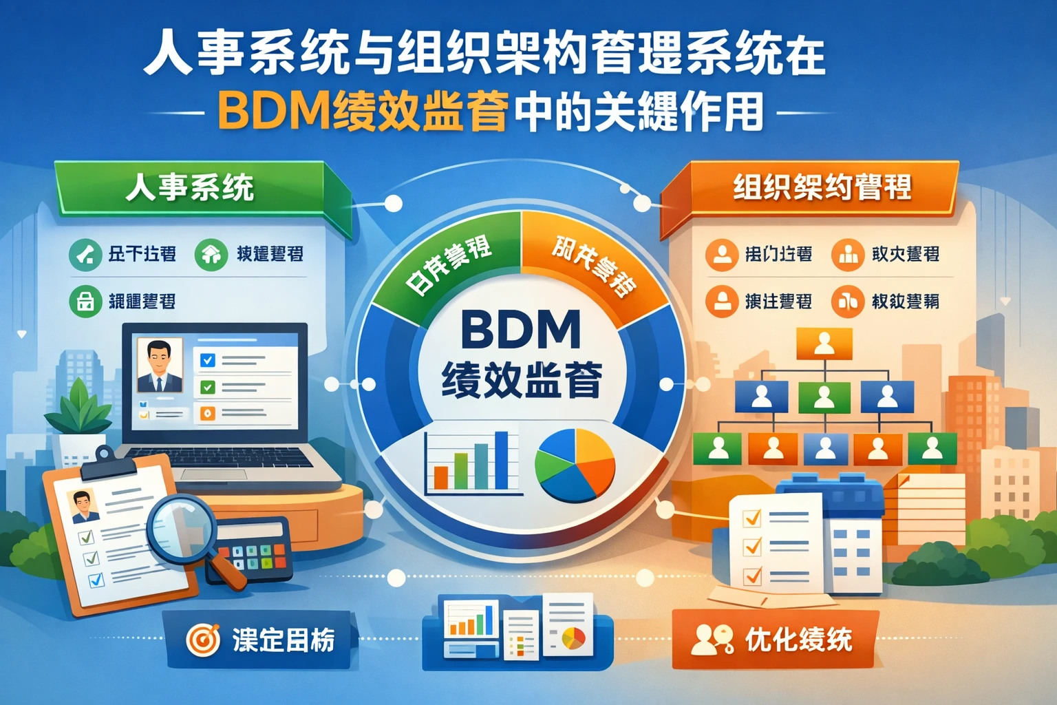 人事系统与组织架构管理系统在BDM绩效监管中的关键作用