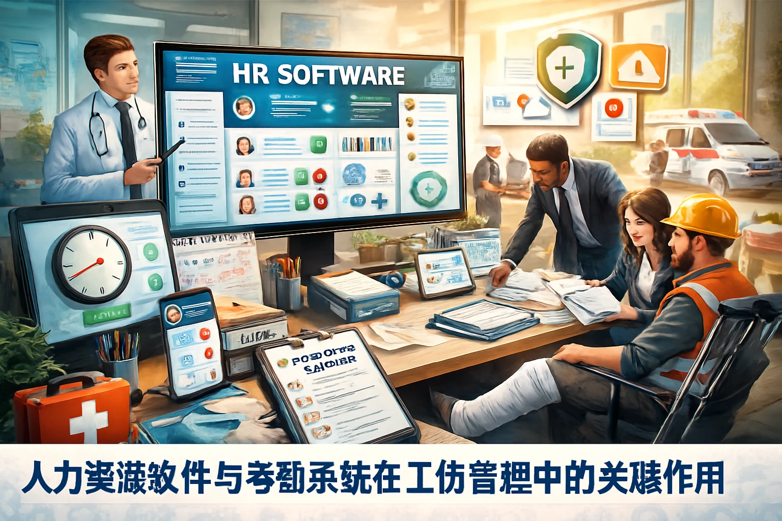 人力资源软件与考勤系统在工伤管理中的关键作用