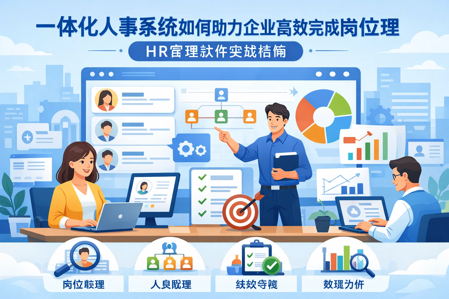 一体化人事系统如何助力企业高效完成岗位梳理：HR管理软件实战指南