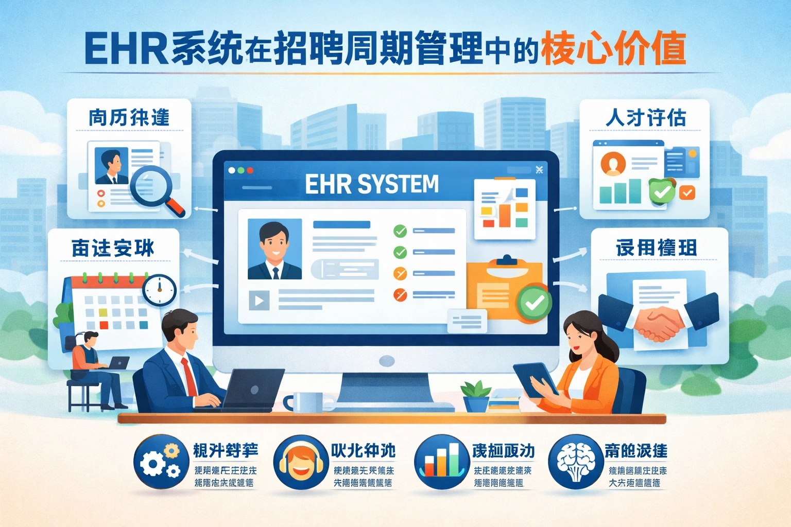 EHR系统在招聘周期管理中的核心价值
