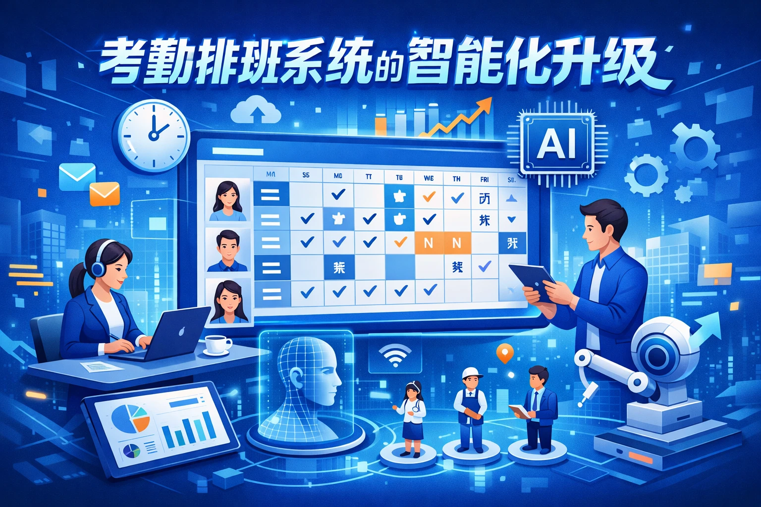 考勤排班系统的智能化升级