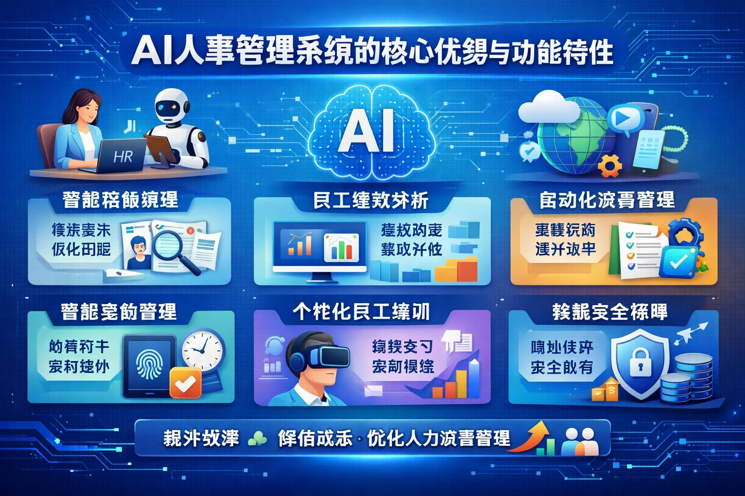 AI人事管理系统的核心优势与功能特性
